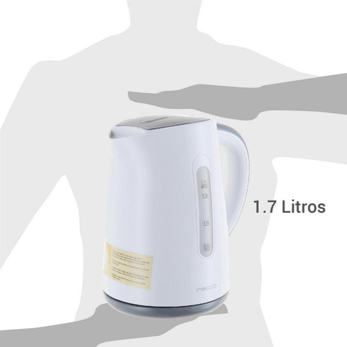 Imagen 3 de 9 de Hervidor De Agua Eléctrico 1.7 Litros Recco