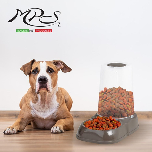 Mps Dispensador De Alimento Automático De 1.5 Kg Para Perros