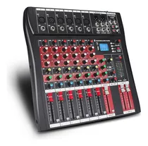 Comprar Fulode Ct60 6 Canales Mezclador Profesional De Audio Bluetoo