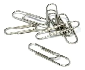 Broches Clips N3 X 100 Unidades Ganchito Niquelados