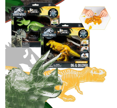 Jurassic World Park Set Dinosaurio Y Accesorios Original