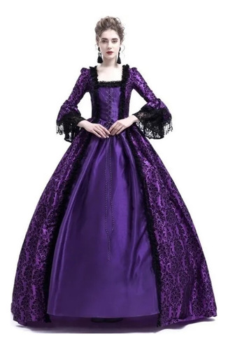 Vestido Medieval: Vestidos De Fiesta De Princesa Victoriana