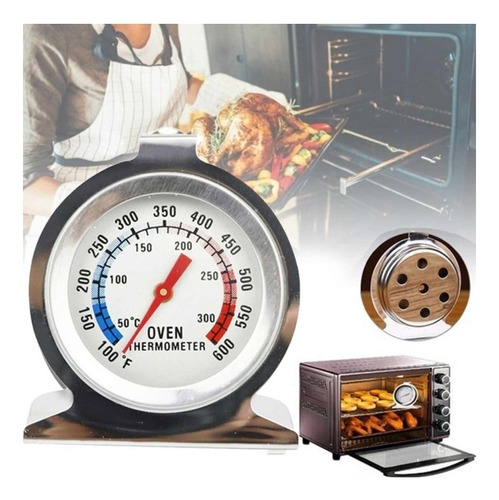 Termometro Digital Horno Cocina Heladera Alimentos Pro