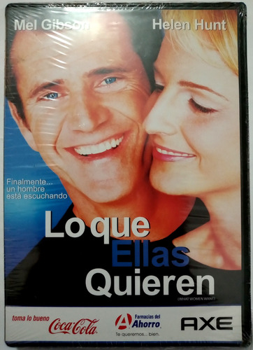 Lo Que Ellas Quieren Dvd Nuevo Promo Mel Gibson Helen Hunt