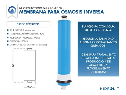 Imagen 4 de 8 de Pack Filtros Repuestos Etapas 456 Ósmosis Inversa Romi 100