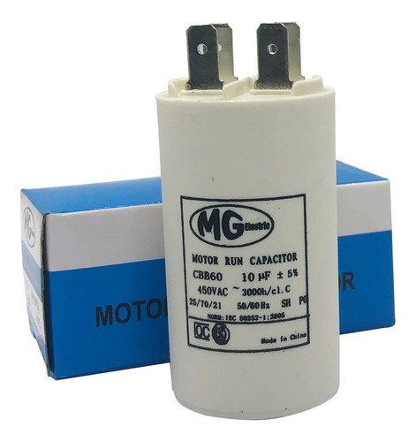 Capacitor De Marcha Aire Acondicionado Mg 32 Mf 450v 50/60hz