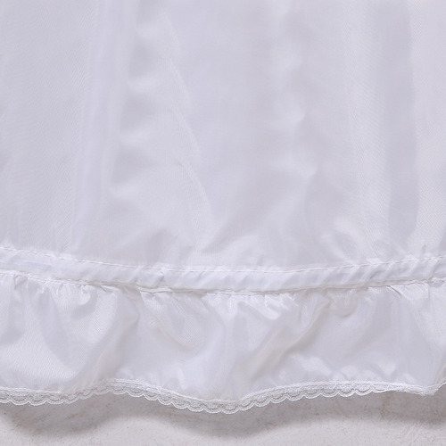 P De Crinolina Larga De La Boda De La Enagua Del Vestido