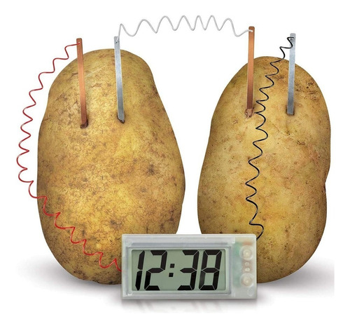 Kit Ciencia Potato Clock Energia Renovable Tun Tunishop