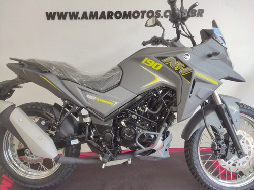Dafra Nh 190 Abs 2025 Cinza !!!