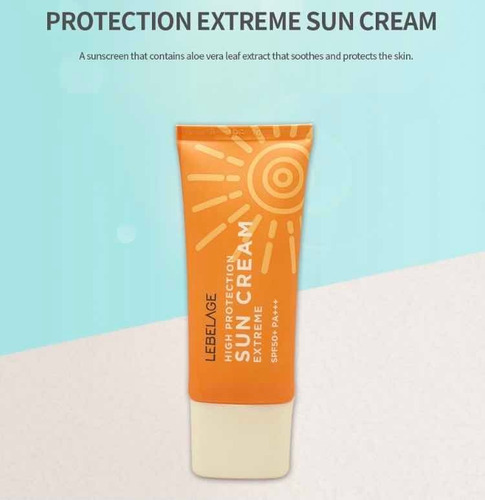 Bloqueador Solar Coreano Alta Protección Extrema Spf50+pa+++