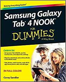 Samsung Galaxy Tab 4 Nook For Dummies (for Dummies Series)