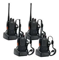 Comprar Walkie-talkie Baofeng Walkie-talkie BF 888S de 2 radios y frecuencia UHF - negro 127V