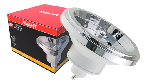 Lâmpada Led Ar111 12w Branco Quente 2700k Bivolt - Avant Cor da luz Branco-quente 110V/220V