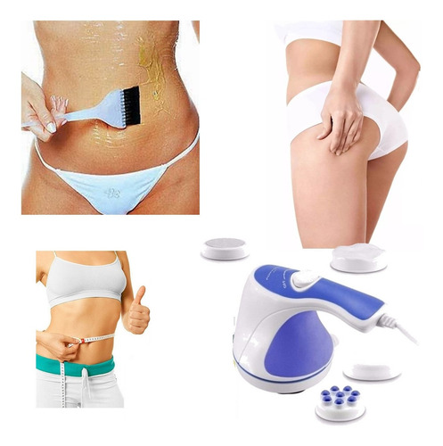 Imagem 5 de 8 de Massageador Orbital Relax Tony 360º Quebra Gordura + Brinde