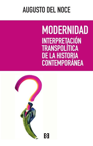 Modernidad - Augusto Del Noce