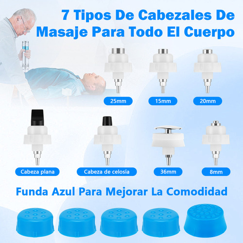 Aparato Portátil Fisioterapia Ondas Choque Alivio Del Dolor