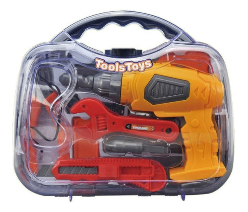 Valija Infantil De Herramientas Accesorios Tools Toys Full
