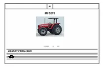 Comprar Manual Repuestos Tractor Massey Ferguson 5275