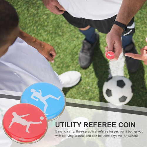 Moeda De Árbitro De Futebol Moeda De Cara Ou Coroa De