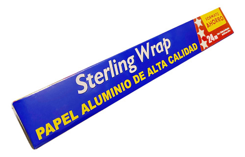 Papel Aluminio 24 Mts Sterling Wrap 1 Pza