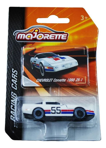Majorette Racing - Chevrolet Corvette 1990 - Auto De 7,5 Cm
