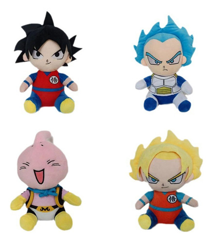 Nuevos Juguetes De Peluche Dragon Ball Vegeta Trank De 4 Pie