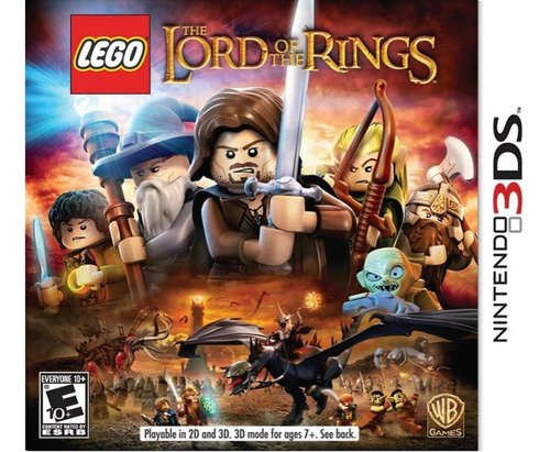 Lego The Lord Of The Rings - 3ds - Em Português! Lacrado!