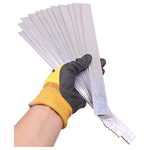 12 Piezas De Barra Plana De Aluminio Cuadrada De 1/8 (...