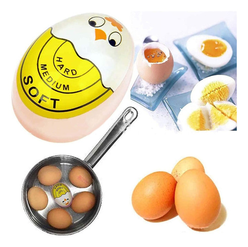 A Termómetro De Plástico For Huevos Cocidos (t1), Color