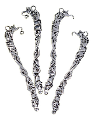20x Metal Bookmarks Book Hooks Diy Crafts Para Regalo De