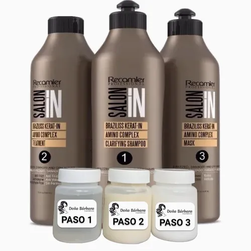 Keratina Recamier Kit Cuidado Del Cabello Productos Kits