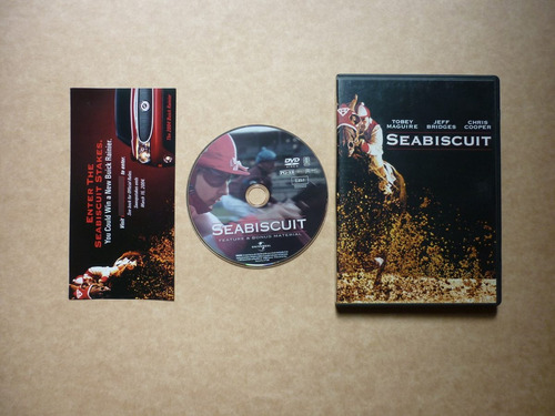 Seabistcuit / Dvd Original / Tobey Maguire