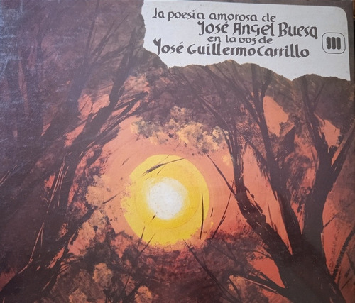 Disco Vinilo Lp Poesía Amorosa De José Ángel Buesa Declamada