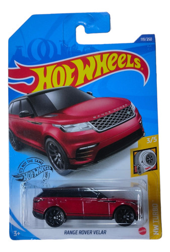 Hot Wheels Range Rover Velar Hw Turbo Rojo 2018