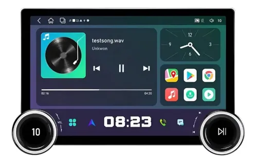 Multimídia Android Octacore 10polegadas 2din Chip4g 4gb Ram
