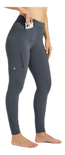 Pantalon Equitacion Forro Polar Para Mujer Invierno