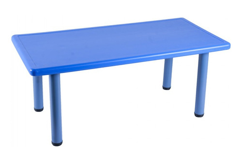 Mesa Rectangular Azul Para Niños