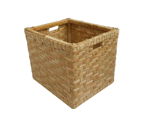 Bolsa Gaveta Caixote Taboa Natural 30x30x30 - 2 Peças