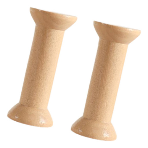 2 X 2x Carretes De Madera, Bobinas De Costura, Hilo De