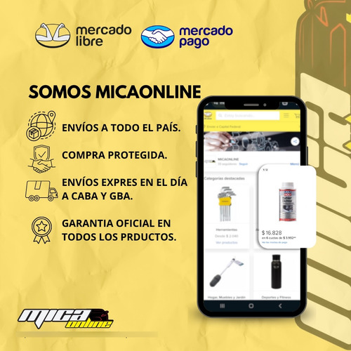 Compresor De Aire 6 Litros Nebraska 1.5hp C/ Kit 3 Piezas
