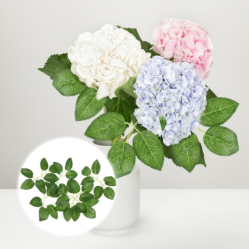 Nuevo Accesorios De Hojas De Rosas Artificiales, 100 Piezas.