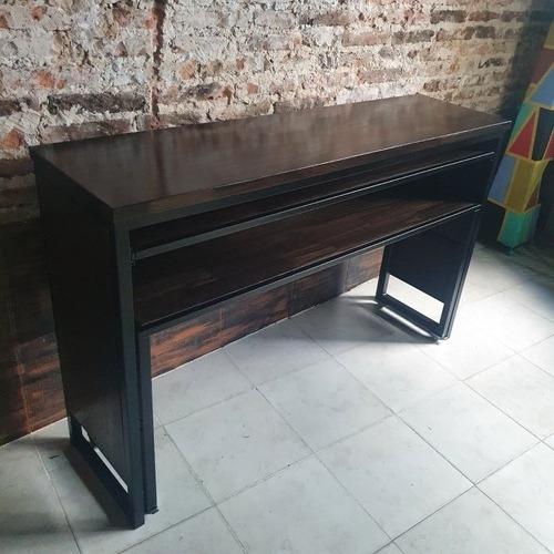 Imagen 7 de 7 de Mesa Escritorio Multimedia Organo Industrial Laqueado 150x40