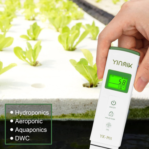 Medidor De Ph Portátil Para Aguas Con Bolsas De Calibracion