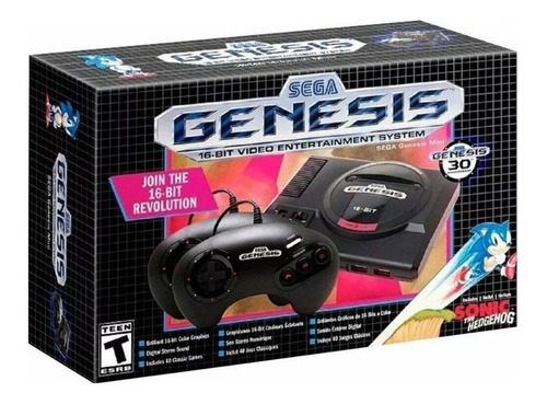 Consola Sega Genesis Mini Original 42 Juegos O Programado