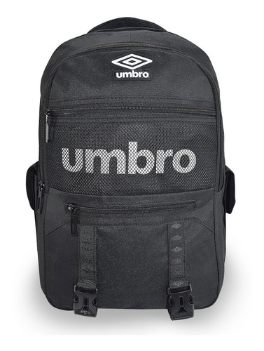 Mochila Umbro® Urbana Practica Porta Laptop Hasta 16 Inch Color Negro