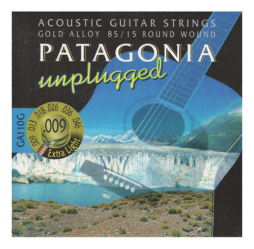 Encordado Patagonia Ga110g 009 046 Gold 85/15 G Acustica