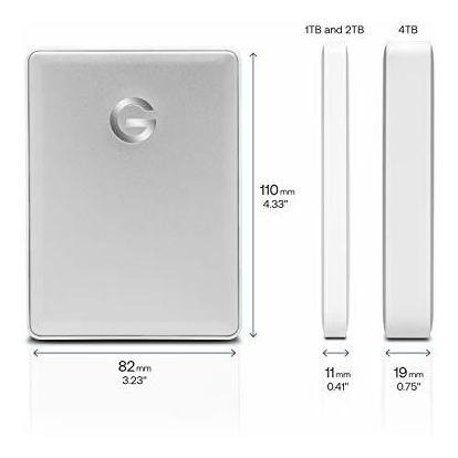 G Technology 2tb Drive Mobile Usb Unidad Disco Optico