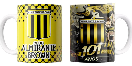 Plantillas Tazas Almirante Brown Fútbol Sublimar Sublimación