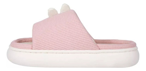 Pantufla Sandalias Peluche Felpa Mujer Shosh Confort 1134770