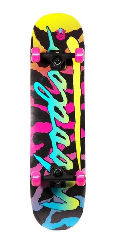 Tabla Skate Completo Woodoo Warhol 8 -pink